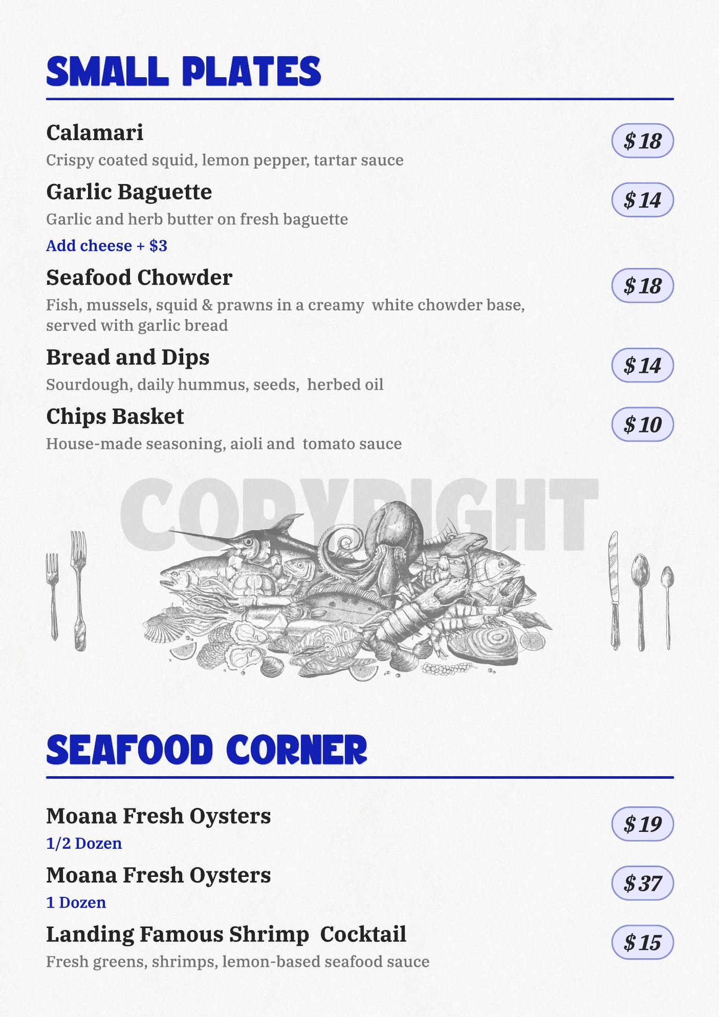 Menu inner page 1